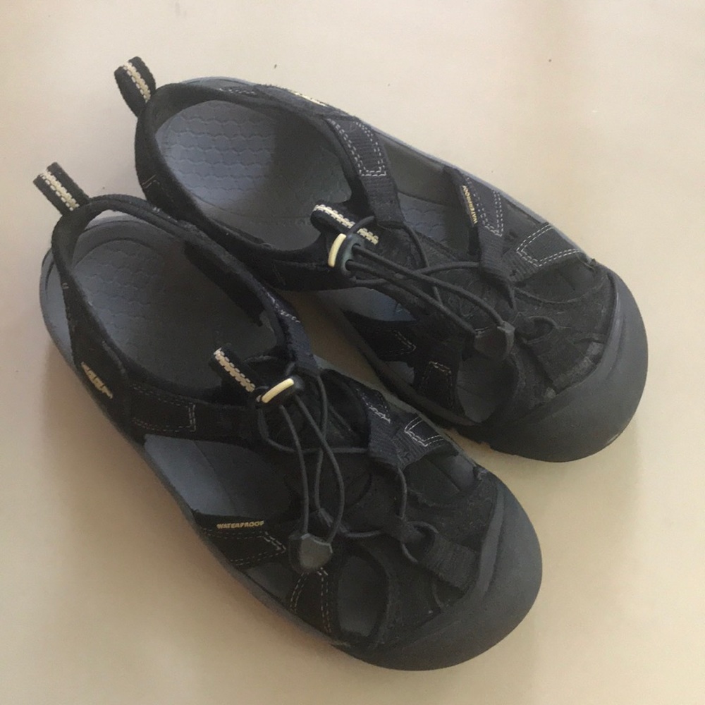 EUC keen sandals black size 8